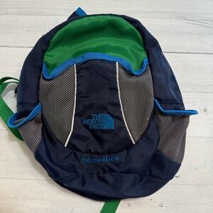 The North Face Homeslice Toddler kids Back Pack Youth School Hiking blue green